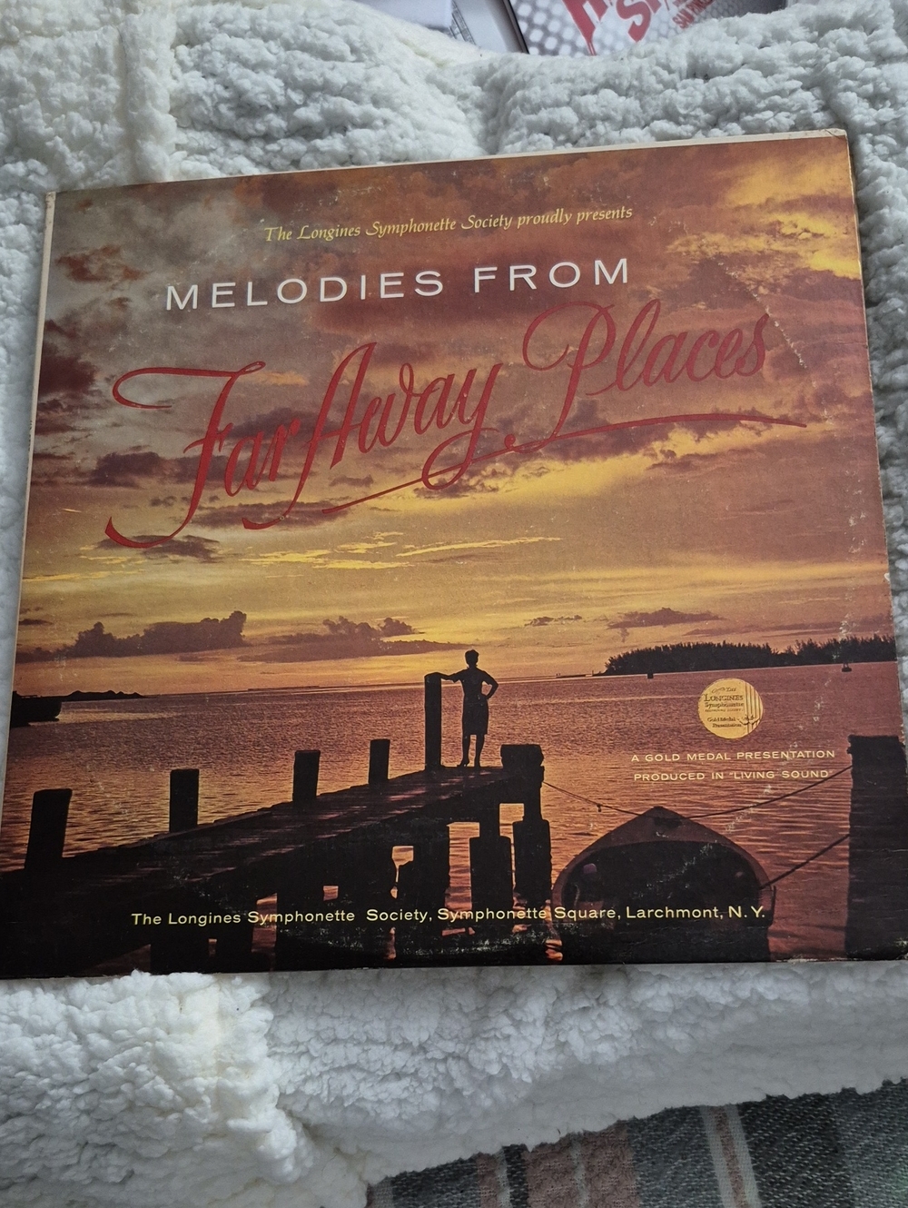 Melodies From Far Away Places Vinyl Album - - Orange Sunset